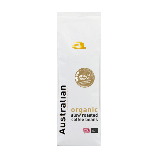 Australian Organic Medium Roast koffiebonen - 750 gram