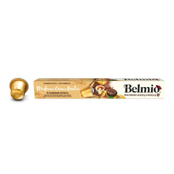 Belmio Madame Crème Brûlée - 10 koffiecups