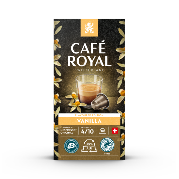 Café Royal Vanilla - 10 koffiecups