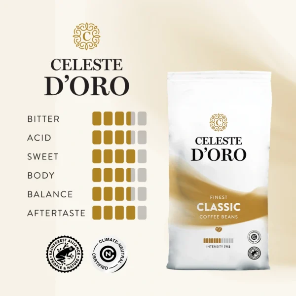Celeste d'Oro Finest Classic koffiebonen