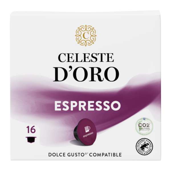 Celeste d'Oro Finest Espresso - 16 cups
