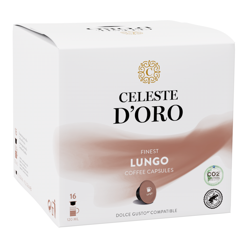 Celeste d'Oro Finest Lungo - 16 cups