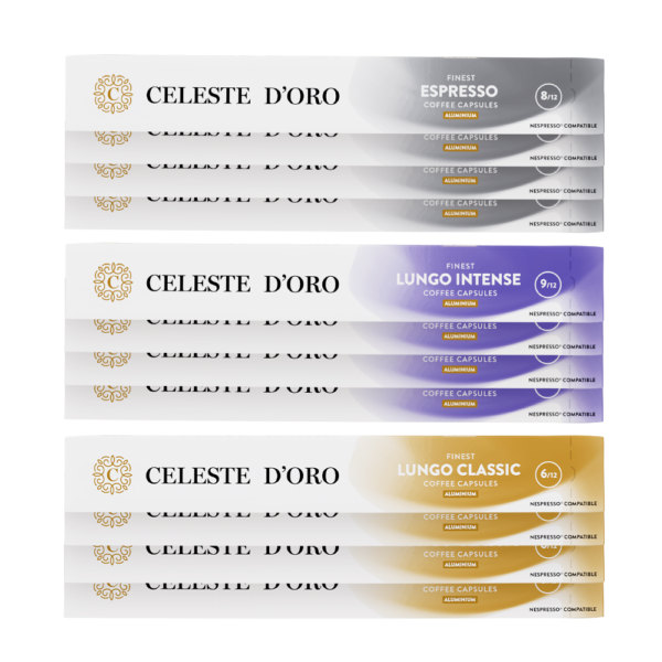 Celeste d'Oro Nespresso compatible - 120 capsules