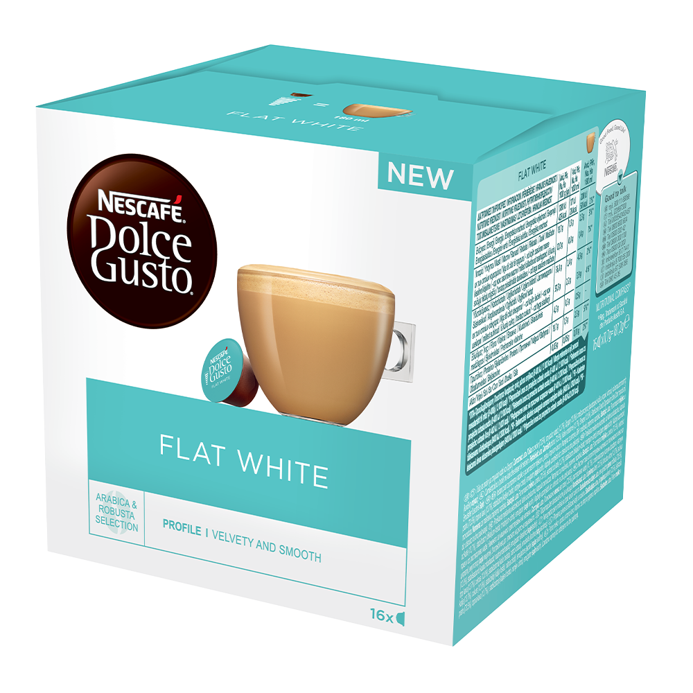 Dolce Gusto Flat White - 16 cups