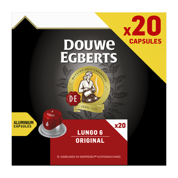 Douwe Egberts Lungo Original - 20 koffiecups