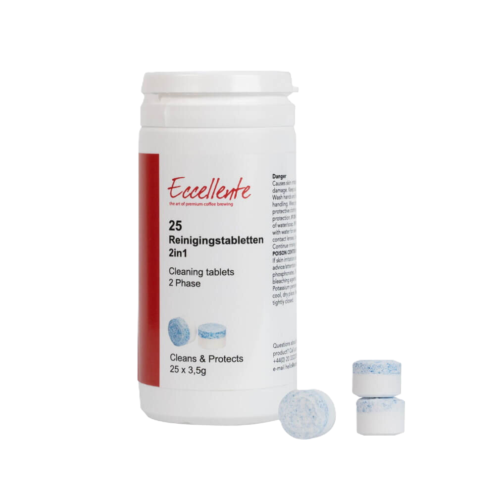 Eccellente reinigingstabletten 2-in-1 voor Jura - 25 stuks