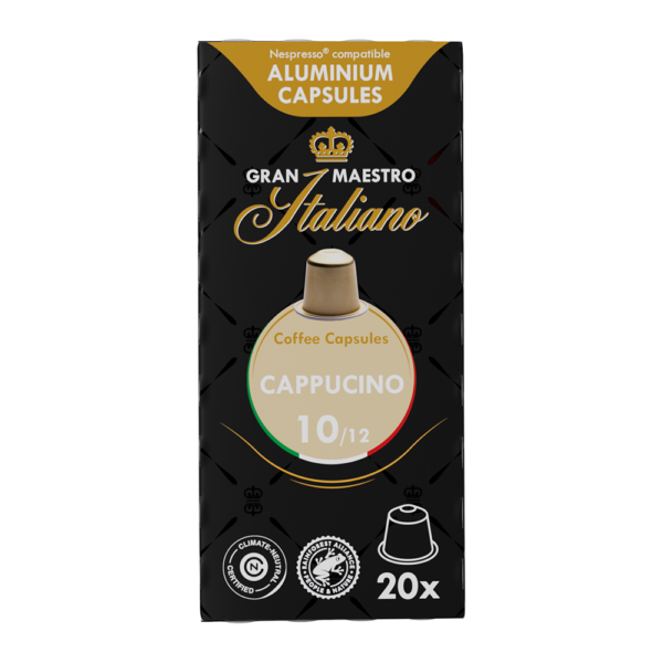 Gran Maestro Italiano Cappuccino - 20 cups