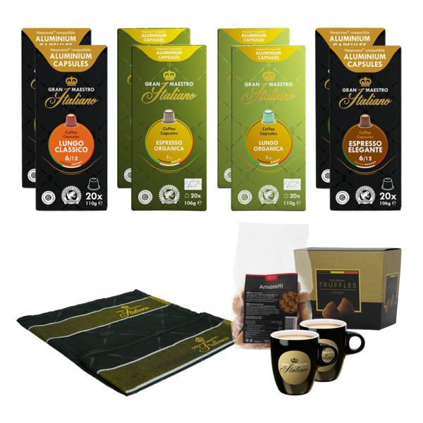Gran Maestro Italiano verfijnde smaken - Nespresso compatible pakket