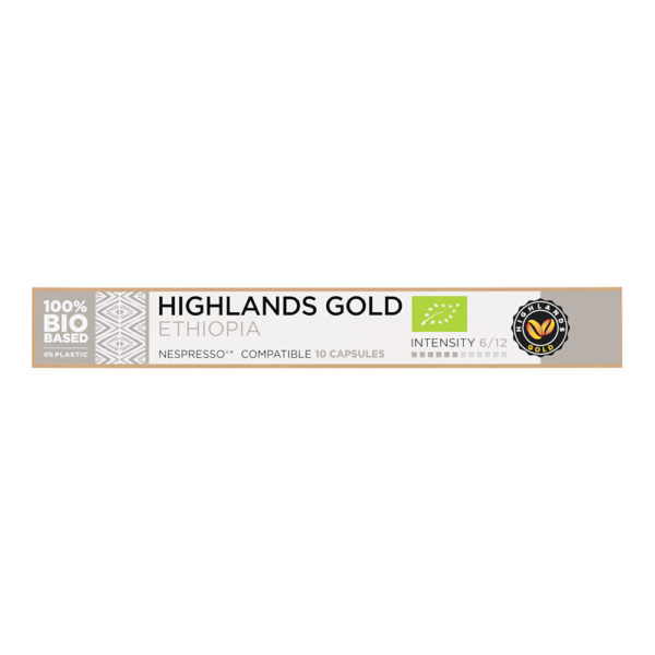 Highlands Gold Ethiopia Bio - 10 cups