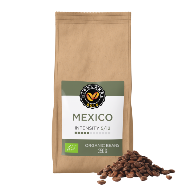 Highlands Gold Mexico koffiebonen - 250 gram