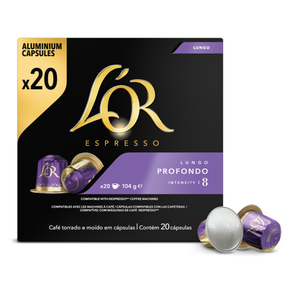 L'OR Espresso Lungo Profondo - 20 cups
