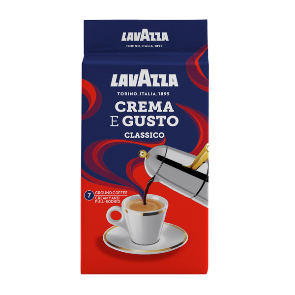 Lavazza Crema e Gusto - gemalen koffie - 250 gram