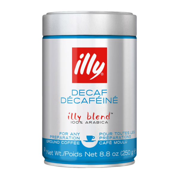illy Cafeïnevrij gemalen koffie - 250 gram