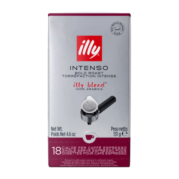 illy Monodose Intenso (Donkere Branding) - 18 E.S.E. Servings